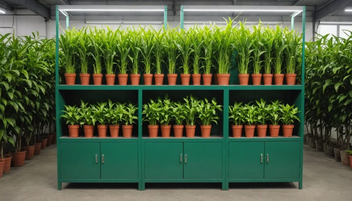 Armoire phytosanitaire pour le stockage sécurisé de produits chimiques