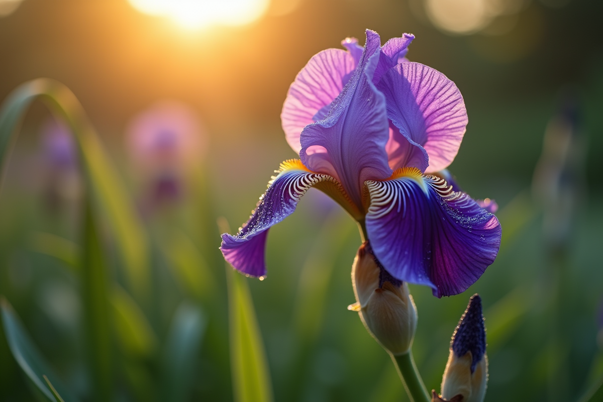 fleurs éclatantes