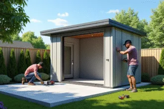 Comparaison entre dalle béton et sol pour abri plastique