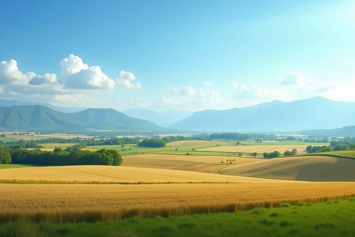Comparaison entre agriculture extensive et intensive avec exemples