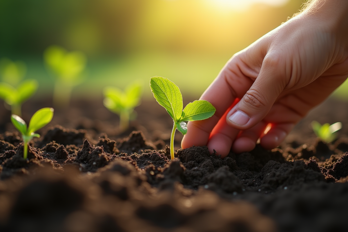 herbe croissance