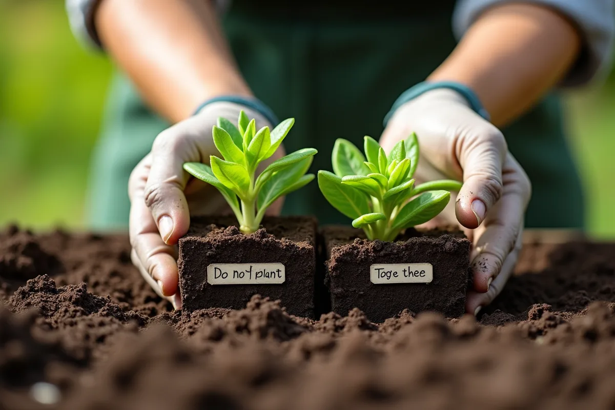 Légumes incompatibles dans le jardin et erreurs à éviter