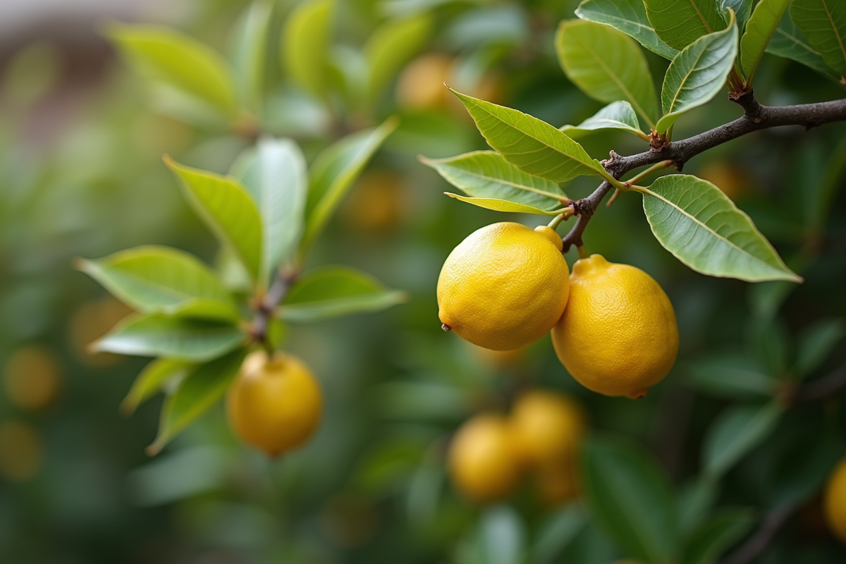citronnier feuilles