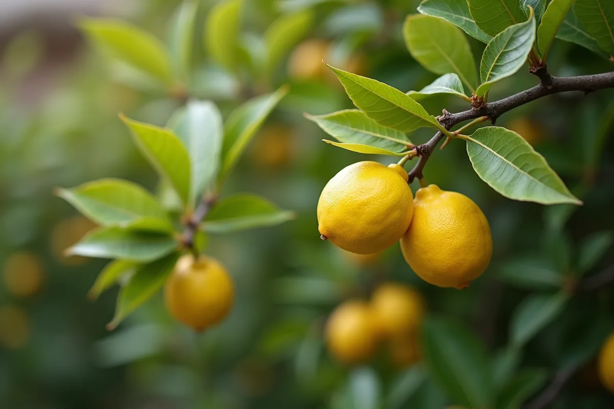 citronnier feuilles